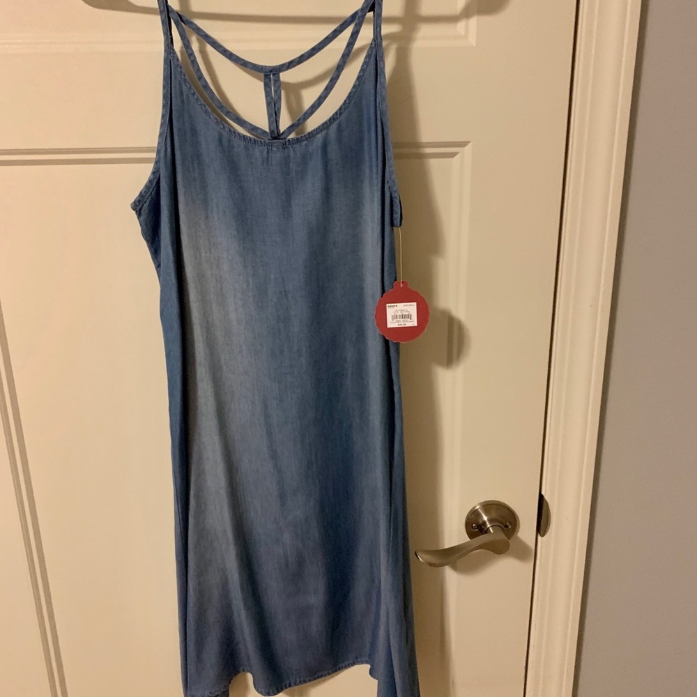 NWT denim dress!